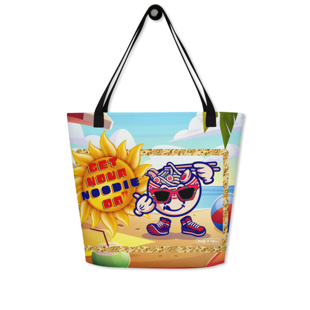 A Get Your Noodie On Beach Bag - Image 5