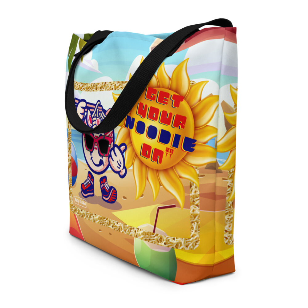 A Get Your Noodie On Beach Bag