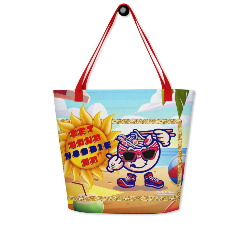 A Get Your Noodie On Beach Bag - Image 6