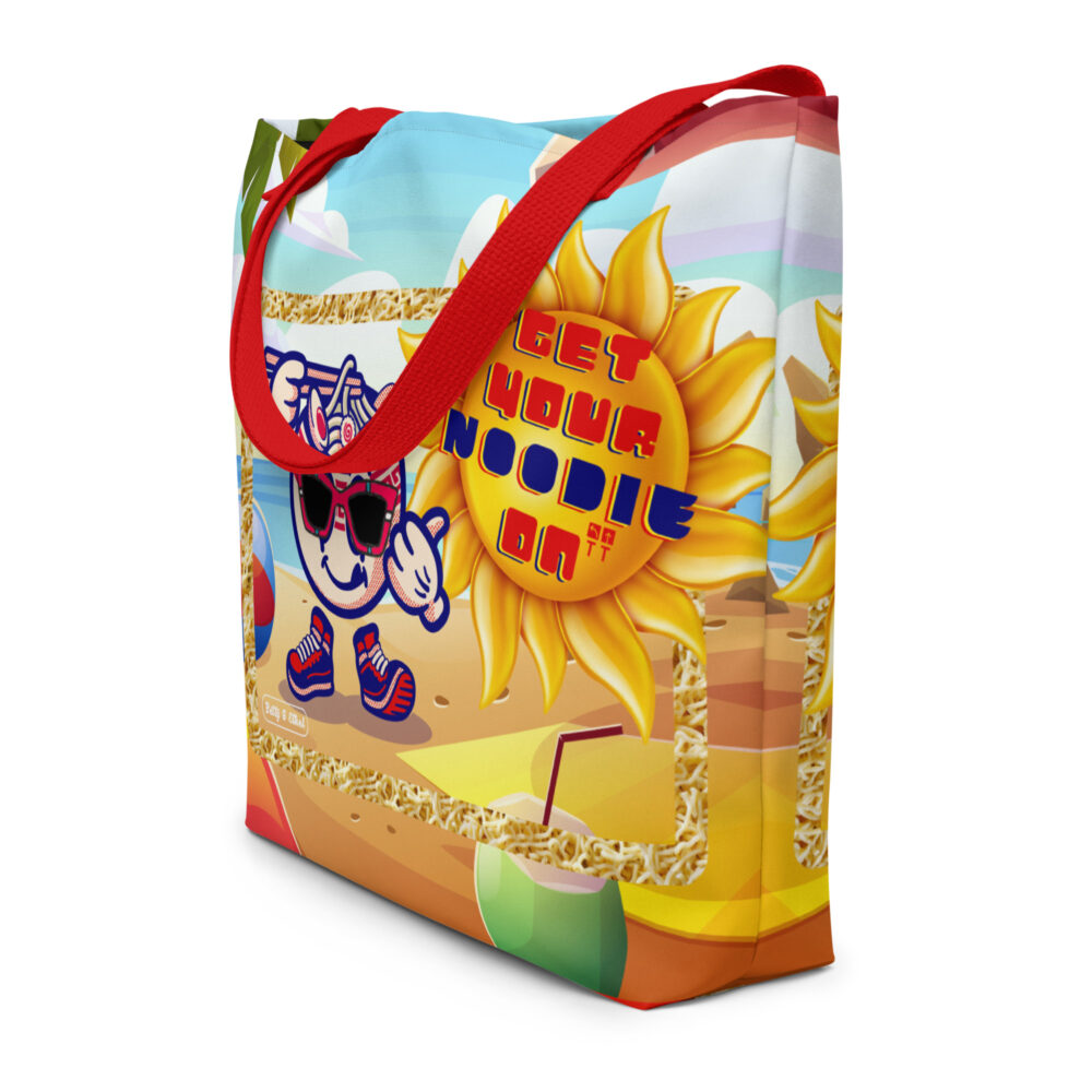 A Get Your Noodie On Beach Bag - Image 11