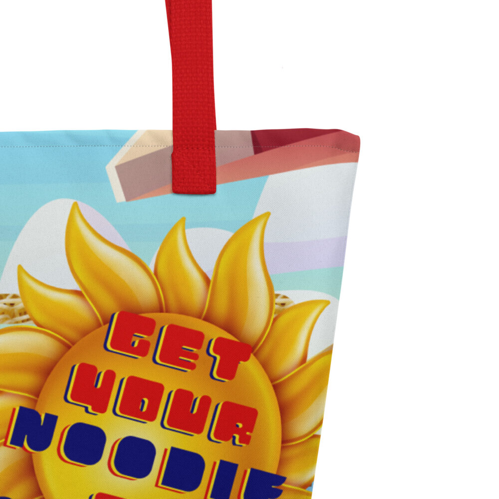 A Get Your Noodie On Beach Bag - Image 3