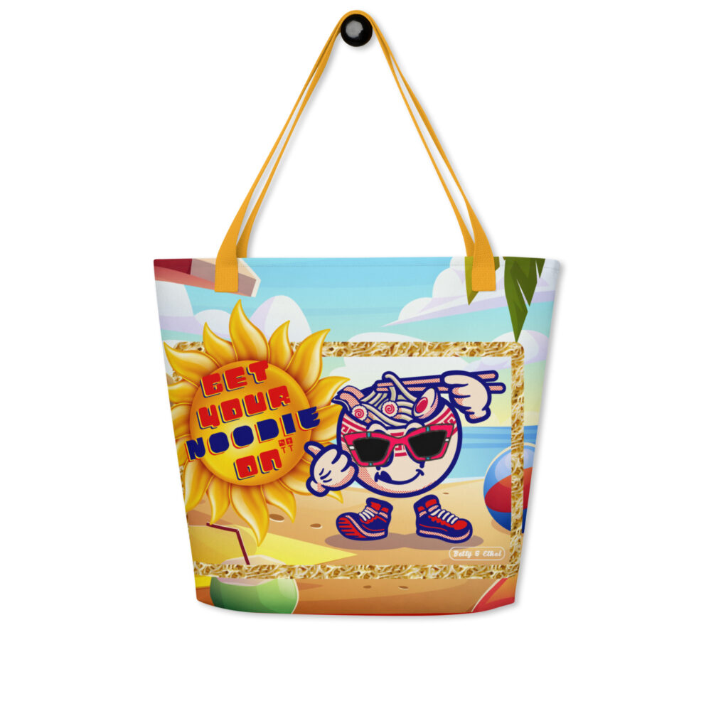 A Get Your Noodie On Beach Bag - Image 7