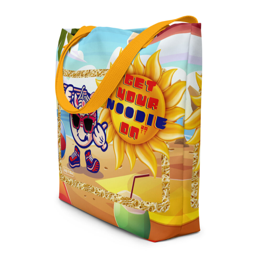 A Get Your Noodie On Beach Bag - Image 12