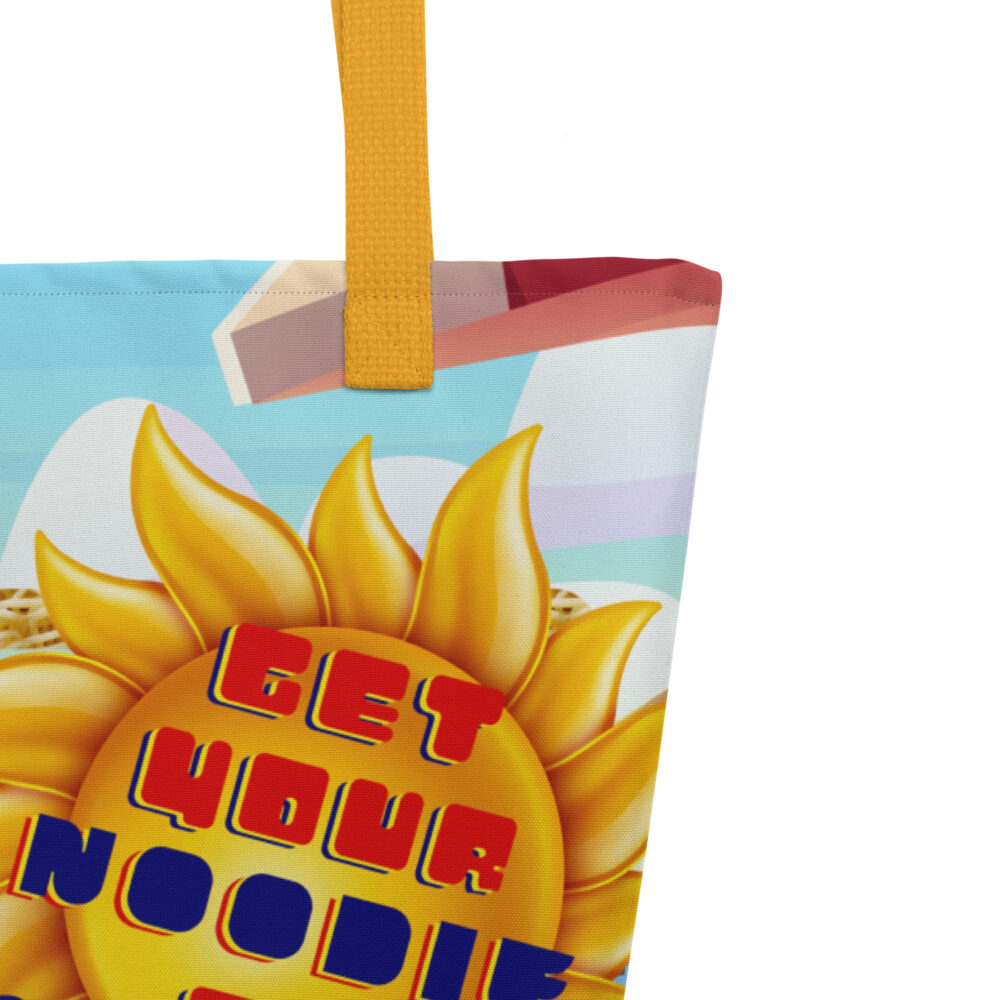 A Get Your Noodie On Beach Bag - Image 4