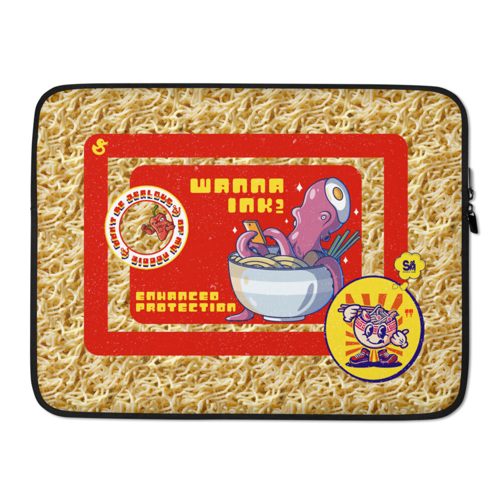 Wanna Ink Noodle - Essen Ehm Laptop Sleeve