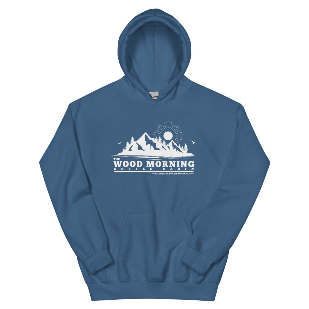 Wood Morning Coffee Cabin OG Hiker Hoodie - Image 6