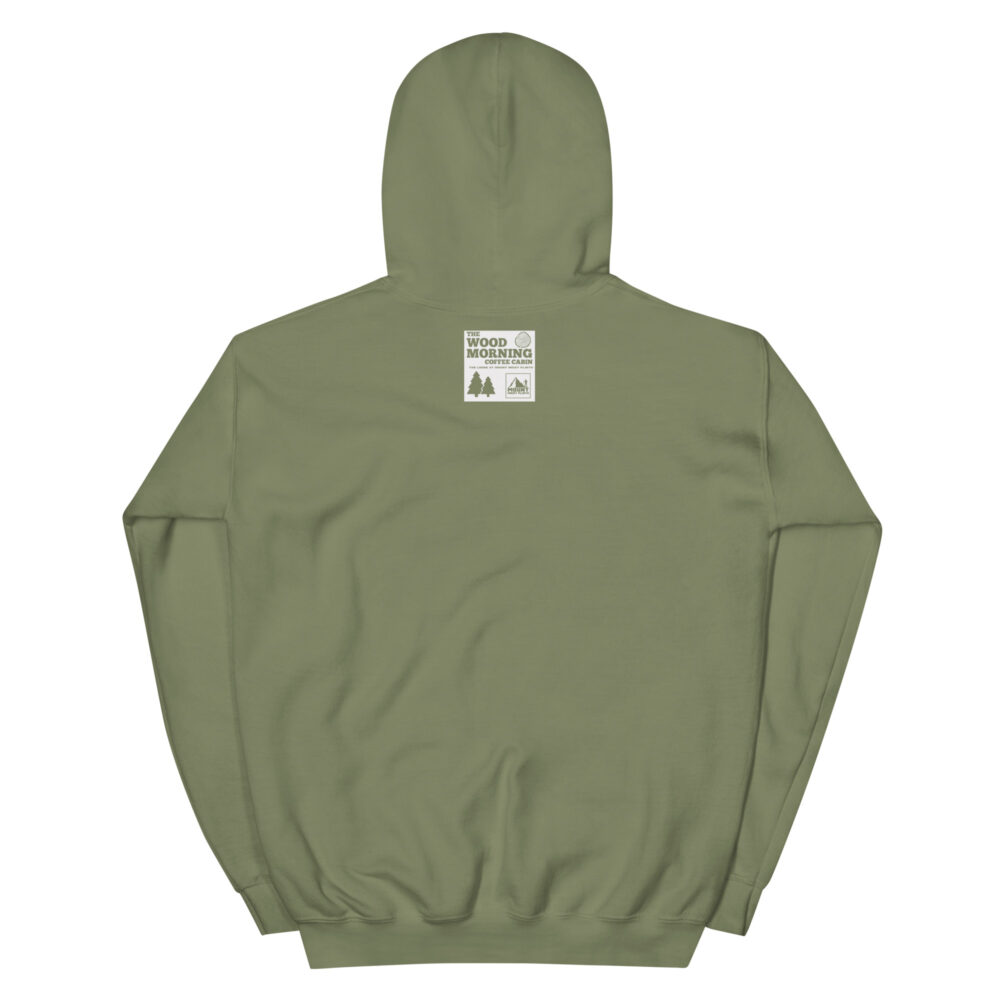 Wood Morning Coffee Cabin OG Hiker Hoodie - Image 11