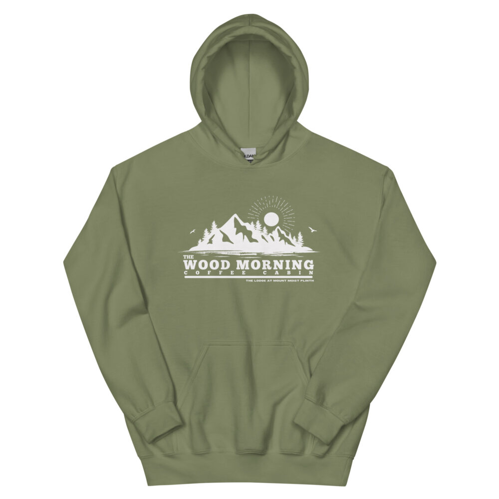 Wood Morning Coffee Cabin OG Hiker Hoodie - Image 10