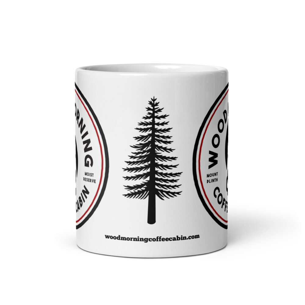 Wood Morning Coffee Cabin Squirrel Mug