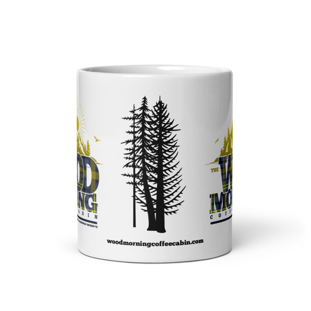 Wood Morning Midnight Tartan Mug