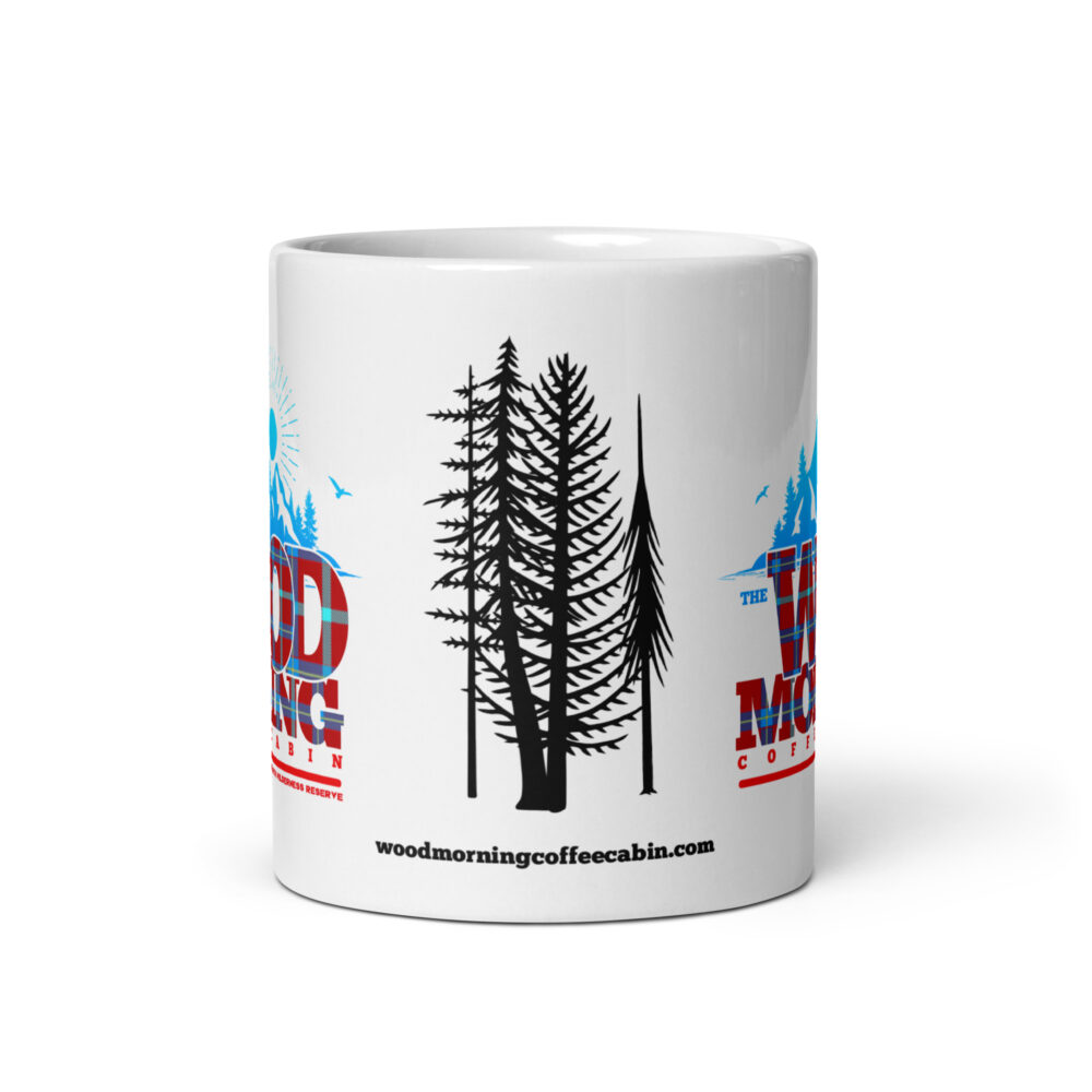 Wood Morning Friendship Tartan Mug