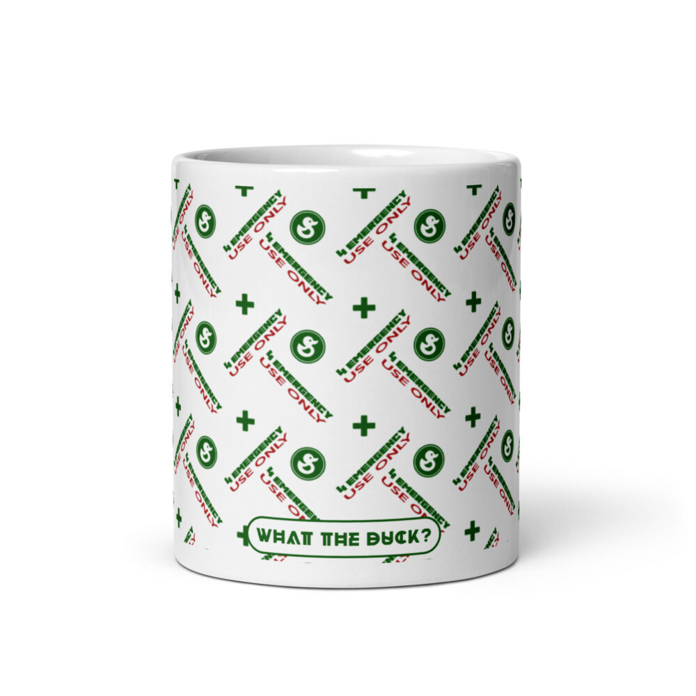 4 emergency use only ceramic mug