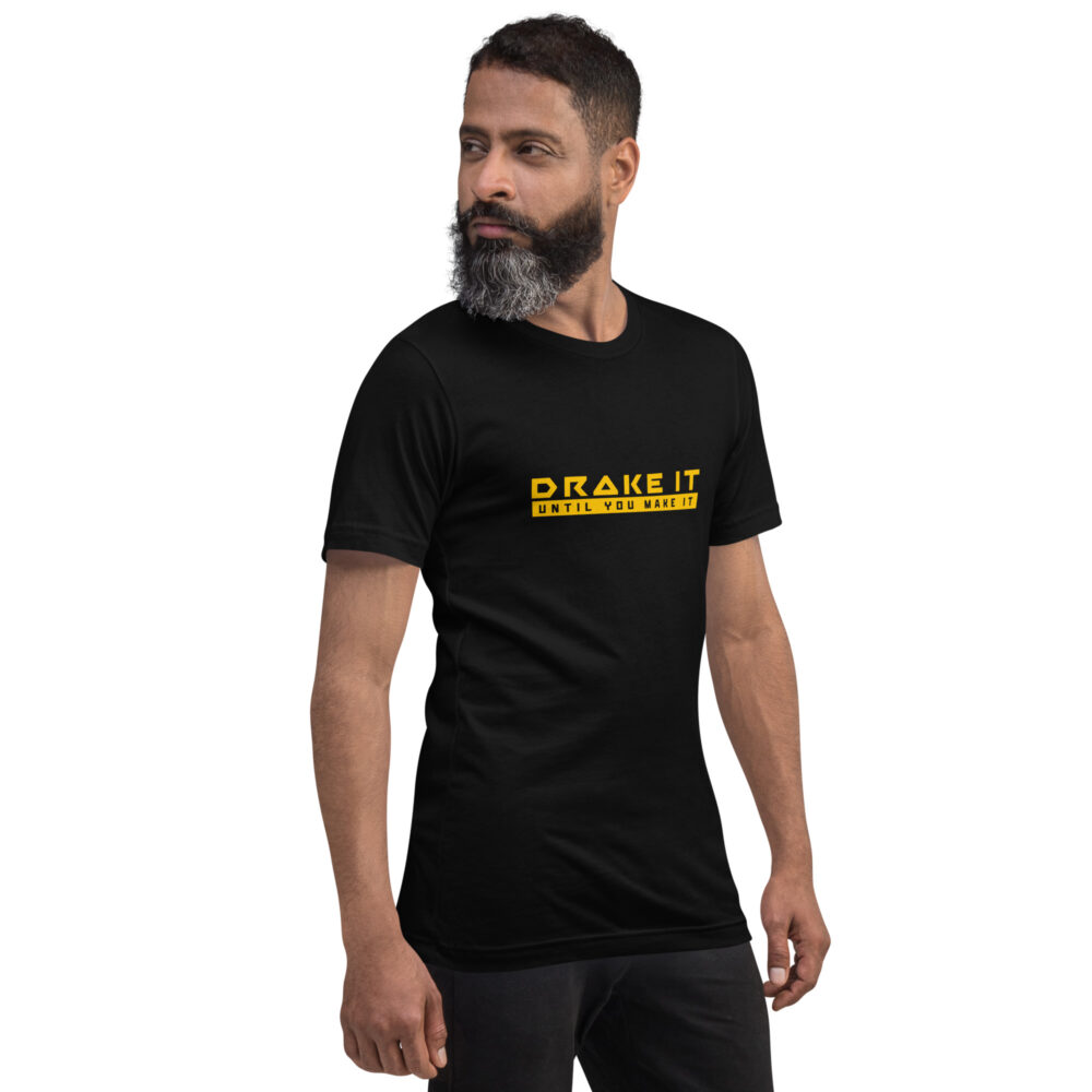 Drake It Until You Make It - Black Hiker T-Shirt