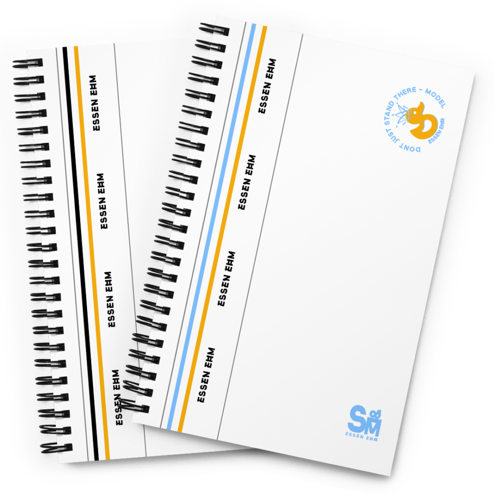 Essen Ehm Briefs Spiral Notebook