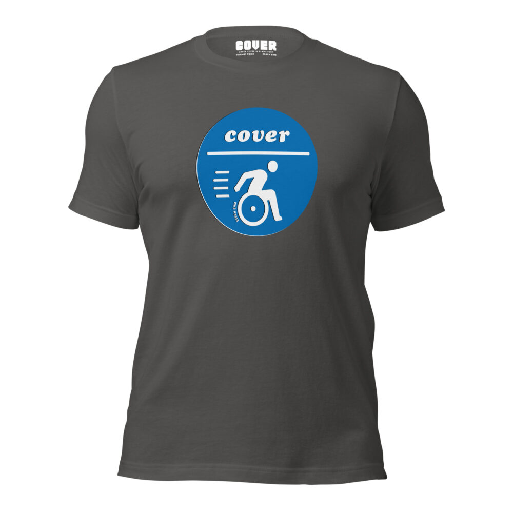 Under Cover Disability T-shirt by Essen Ehm at TURNIP TEEZ