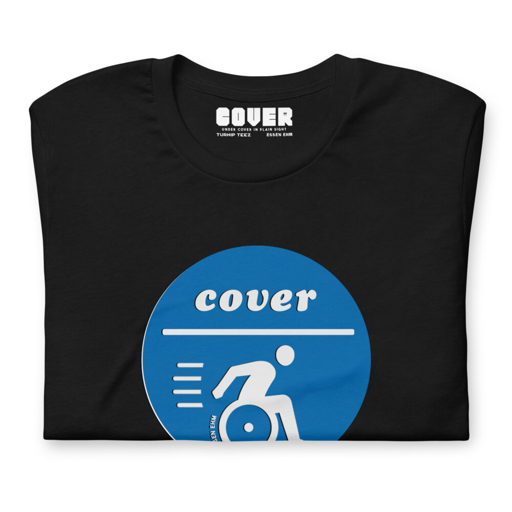 Under Cover Disability T-shirt by Essen Ehm at TURNIP TEEZ