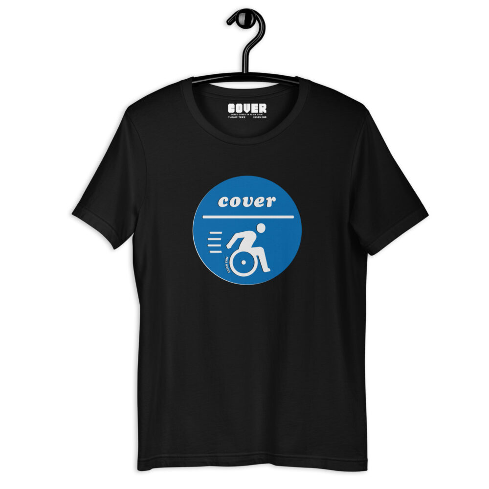 Under Cover Disability T-shirt by Essen Ehm at TURNIP TEEZ