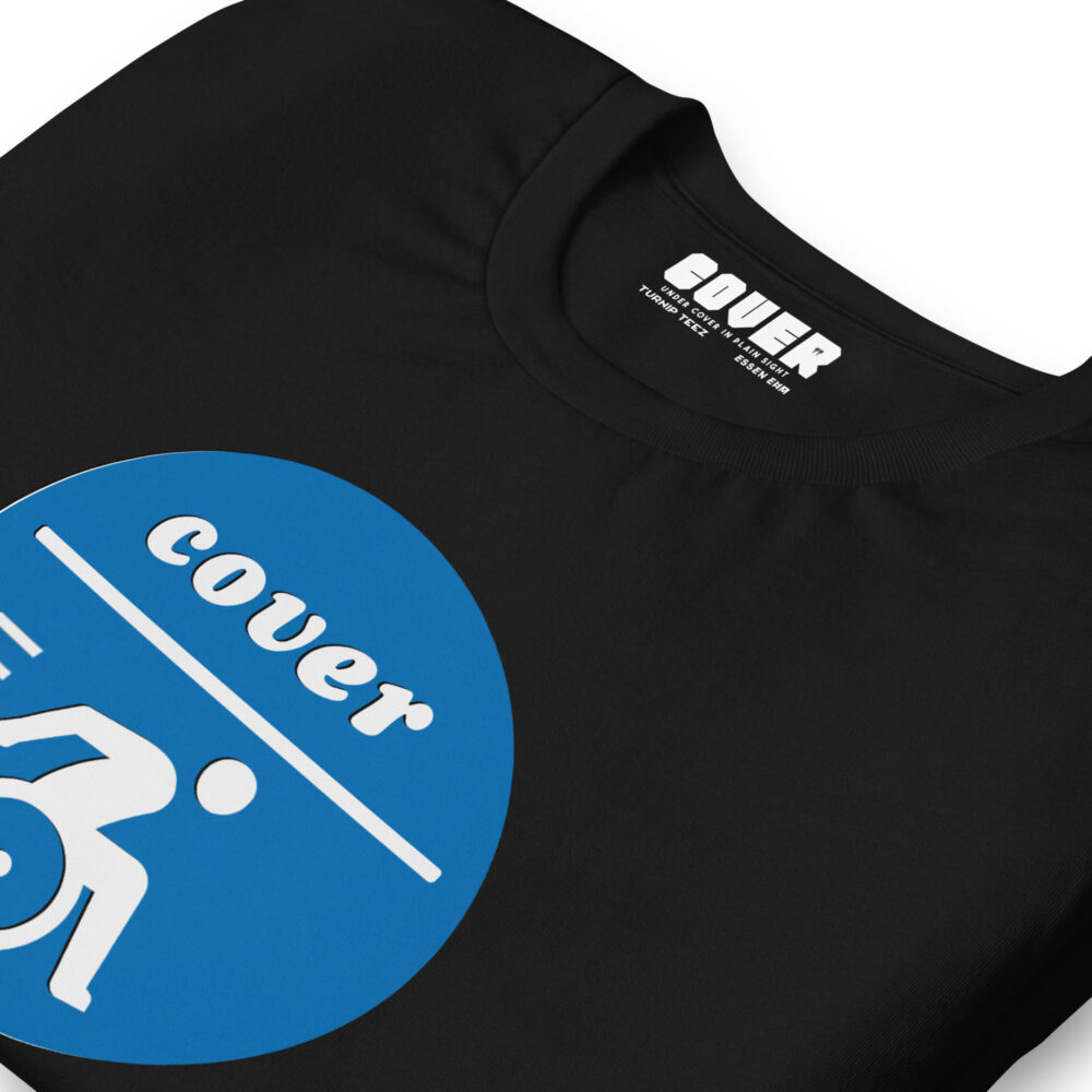 Under Cover Disability T-shirt by Essen Ehm at TURNIP TEEZ